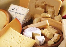Record esportazione formaggi italiani