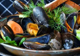Pepate di cozze napoletana